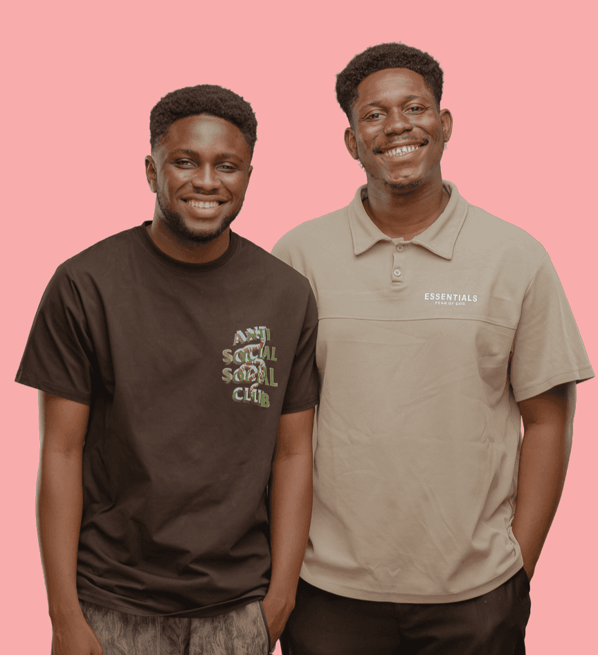 Tim and Nelson, the two partners behind The Other Guys
